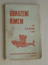 kniha Obrození Římem II. díl (Dojmy konvertitovy z věčného města)., s.n. 1930