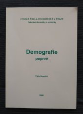 kniha Demografie poprvé, Vysoká škola ekonomická, Fakulta informatiky a statistiky 2000