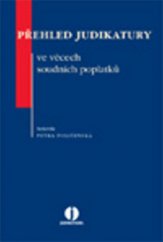 kniha Přehled judikatury ve věcech soudních poplatků, Wolters Kluwer 2011