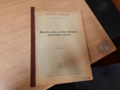 kniha Úvod do počtu pravděpodobnosti a matematické statistiky, ČVUT 1970