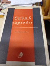 kniha Česká rapsodie, J. Lukasík 1945