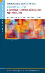 kniha Diabetes mellitus a inzulinová rezistence, dyslipidemie, hypertenze, dna, Maxdorf 2013