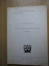 kniha Ruština pro posluchače fakulty stavební a fakulty architektury, VUT 1987