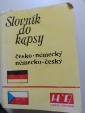 kniha Česko-německý, německo-český slovník, Lingua centrum H.*E. 1991