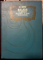 kniha Balada o jednom člověku a jeho radostech., Hejda & Tuček 1910