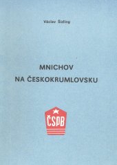 kniha Mnichov na Českokrumlovsku, OV ČSPB 1987