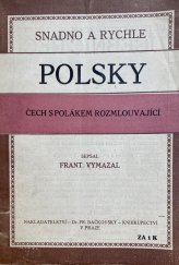 kniha Polsky snadno a rychle, František Bačkovský 1903