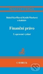 kniha Finanční právo, C. H. Beck 2009