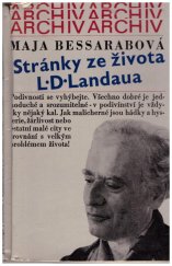 kniha Stránky ze života L.D.Landaua, Mladá fronta 1973