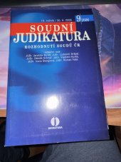 kniha Soudní judikatura rozhodnutí soudů 9/2006, ASPI 2006