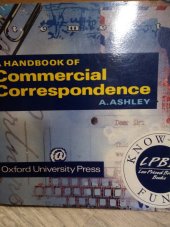 kniha Commercial Correspondence, Oxford University Press 1992