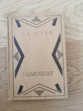 kniha Humoresky humoristické črty a novely, B. Kočí 1924