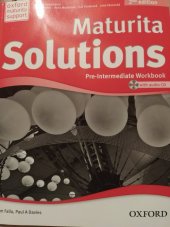 kniha Maturita solutions Pre-Intermediate - workbook s CD, Oxford University Press 2012