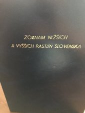 kniha Zoznam nižších a vyšších rastlín Slovenska, Veda 1998