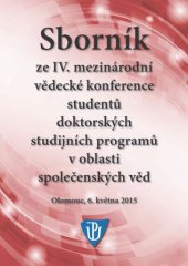 kniha Sborník ze 4. konference doktorandů, Epocha 2015