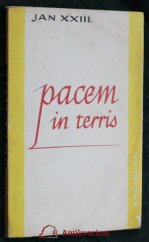 kniha Pacem in terris = Mír na zemi, Vyšehrad 1969