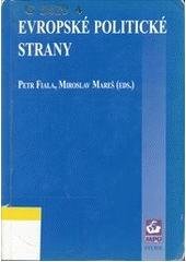 kniha Evropské politické strany, Masarykova univerzita, Mezinárodní politologický ústav 2001