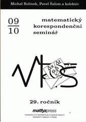 kniha Matematický korespondenční seminář. XXIX. ročník 2009/2010, Matfyzpress 2010