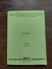 kniha Filozofie I, Česká zemědělská univerzita v Praze 2000