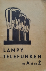 kniha Lampy Telefunken od A až do Ž, Telefunken 1931