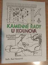 kniha Naučná stezka Kamenné řady u Kounova Průvodce, Referát životního prostředí okresního úřadu 1990