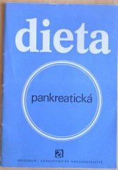 kniha Dieta pankreatická, Avicenum 1981