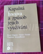 kniha Kapalná hnojiva a způsob jejich využívání, Státní nakladatelství technické literatury 1990