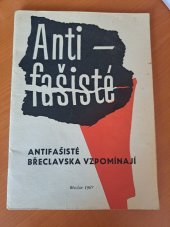 kniha Antifašisté Břeclavska vzpomínají , OV SPB 1967