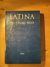 kniha Latina Pro vysoké školy, Státní pedagogické nakladatelstí 1991