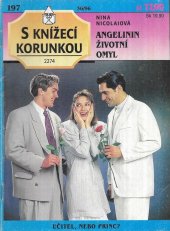 kniha Angelinin životní omyl Učitel nebo princ?, Ivo Železný 1996