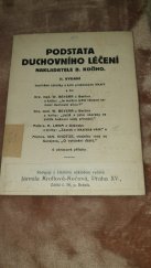 kniha Podstata duchovního léčení nakladatele B. Kočího, B. Kočí 1933