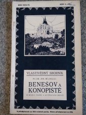 kniha Vlastivědný sborník. Rok 1912-13. Seš.2 (37), - Benešov a Konopiště, Josef Bělohlav 1912