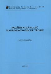 kniha Rozšíření základů makroekonomické teorie, Univerzita Tomáše Bati ve Zlíně 2009