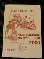 kniha Filatelistické motivy roku 2001, Svaz českých filatelistů 2002