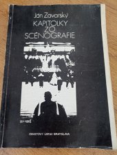 kniha Kapitolky zo scénografie, Osvetový ústav 1980