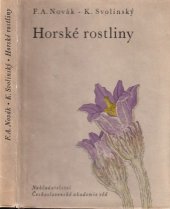 kniha Horské rostliny, Československá akademie věd 1963