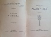 kniha Madlenka povídka, Karel Vačlena 1886
