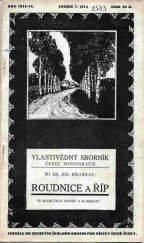 kniha Vlastivědný sborník. Rok 1913-1914. Sv. 7 (57), - Roudnice a Říp, Irena Bělohlavová 1913