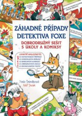 kniha Záhadné případy detektiva Foxe dobrodružný sešit s úkoly a komiksy, CPress 2010