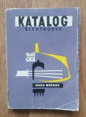 kniha Příruční katalog elektronek Tesla 1965-1966, Tesla Rožnov 1965