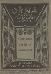 kniha Gymnasion úvahy o řecké kultuře, Gustav Voleský 1922