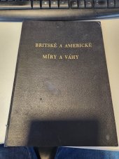 kniha Britské a americké míry a váhy Převodní tabulky, Spojené farmaceutické závody 1950