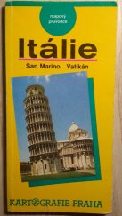 kniha Itálie, San Marino, Vatikán Mapový průvodce, Kartografie 1991