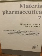 kniha Materia pharmaceutica 7., Osveta 1992