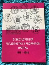 kniha Československá příležitosná a propagační razítka 5. seš. 1919-1969., Merkurfila 1971