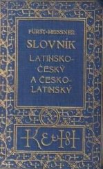 kniha Slovník latinsko-český se zřetelem k potřebě žactva středních škol, Kvasnička a Hampl 1940