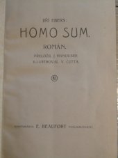 kniha Homo sum Rom., Beaufort 1915