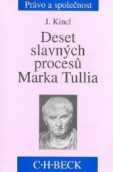 kniha Deset slavných procesů Marka Tullia, C. H. Beck 1997