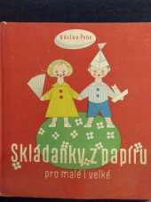 kniha Skládanky z papíru pro malé i velké, Vladimír ŽikeŠ 1948