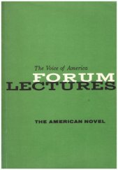 kniha Forum Lectures The American Novel, United States Information Agency 1979